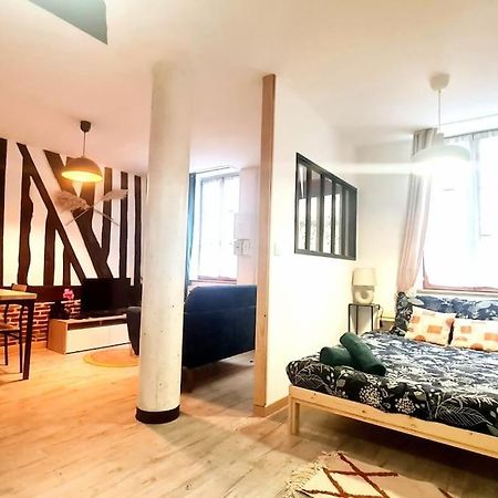 Chic Et Normand, Parking Facile, Wifi Hd Daire Pont-Audemer Dış mekan fotoğraf